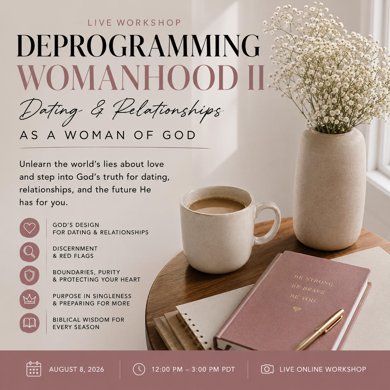 Deprogramming Womanhood II: Dating & Relationships as a Woman of God