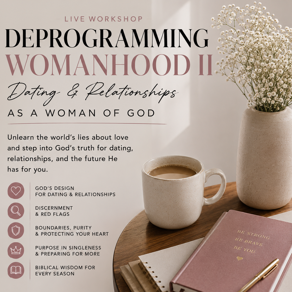 Deprogramming Womanhood II: Healing the Heart, Renewing the Mind
